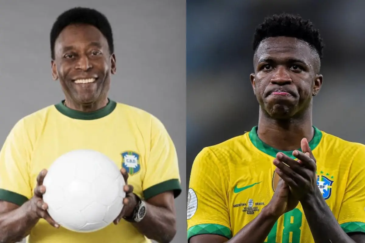 Pelé sale en defensa de Vinicius por las críticas a sus bailes, 