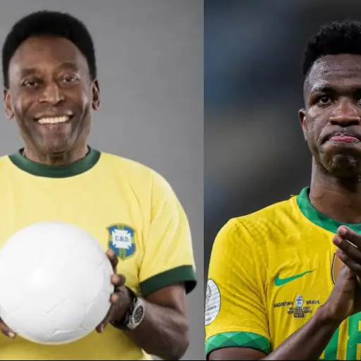 Pelé sale en defensa de Vinicius por las críticas a sus bailes ,