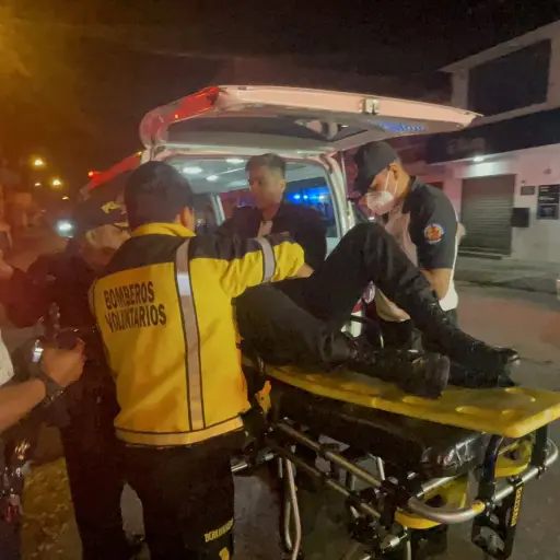 Juan Tzep, agente de la PNC, fue herido de bala. / Foto: CVB