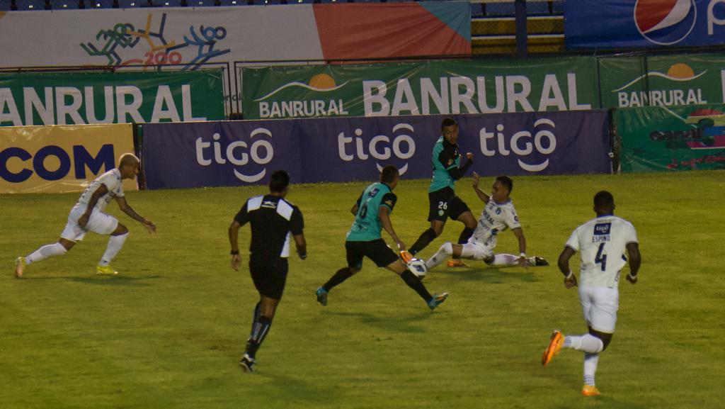 Partido entre Comunicaciones y Antigua GFC | 