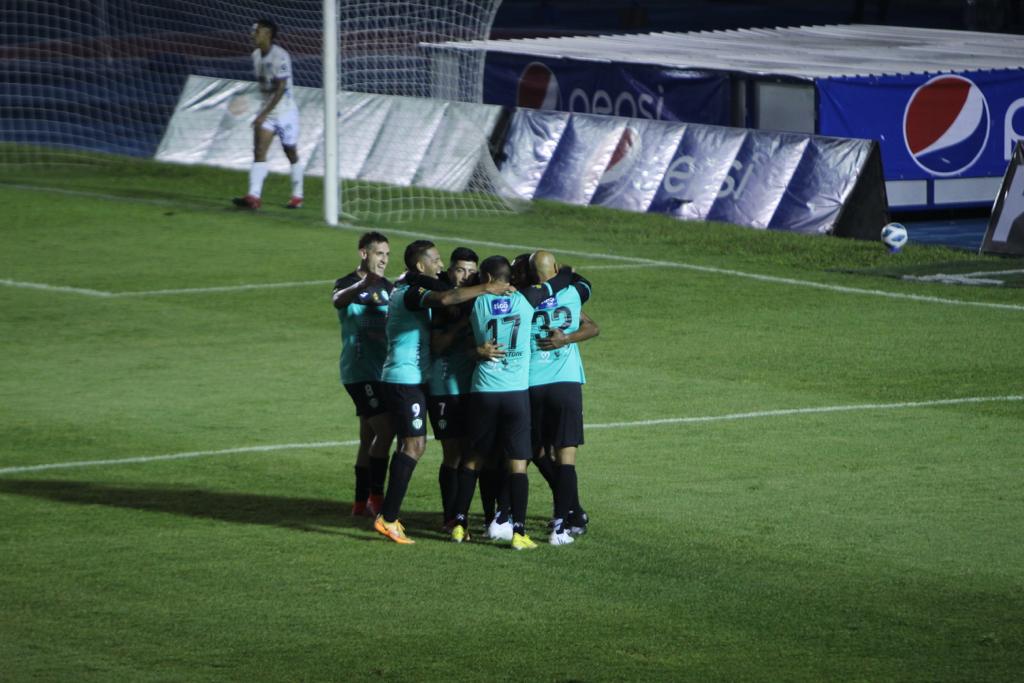 Celebración de Antigua GFC ante Comunicaciones | 