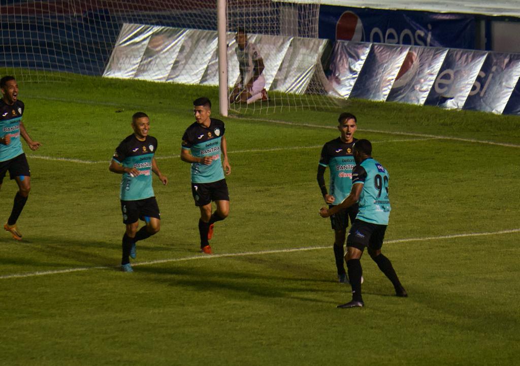 Celebración de Antigua GFC ante Comunicaciones | 