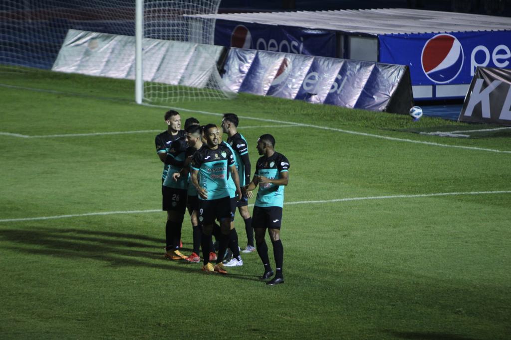 Celebración de Antigua GFC ante Comunicaciones | 