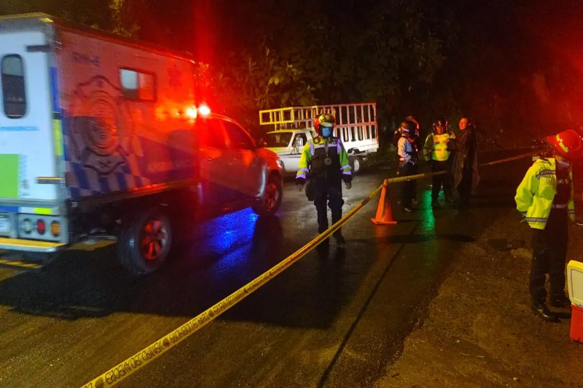 Foto: Bomberos Municipales de Mixco