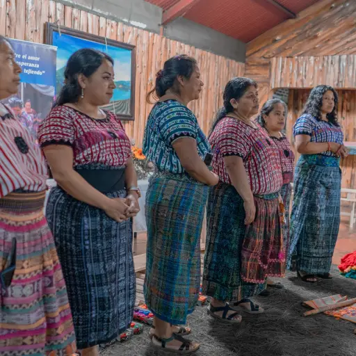 Reunión de las integrantes del Movimiento Nacional de Tejedoras. / Foto: Cortesía