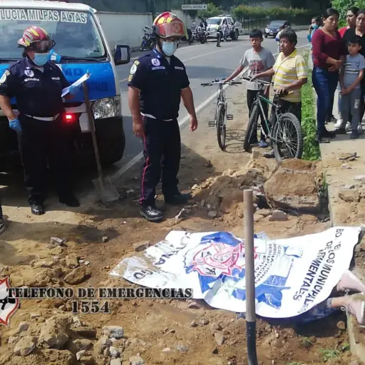 Foto: bomberos Municipales Departamentales