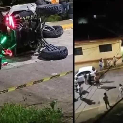 murio al manejar carro tipo razer ,