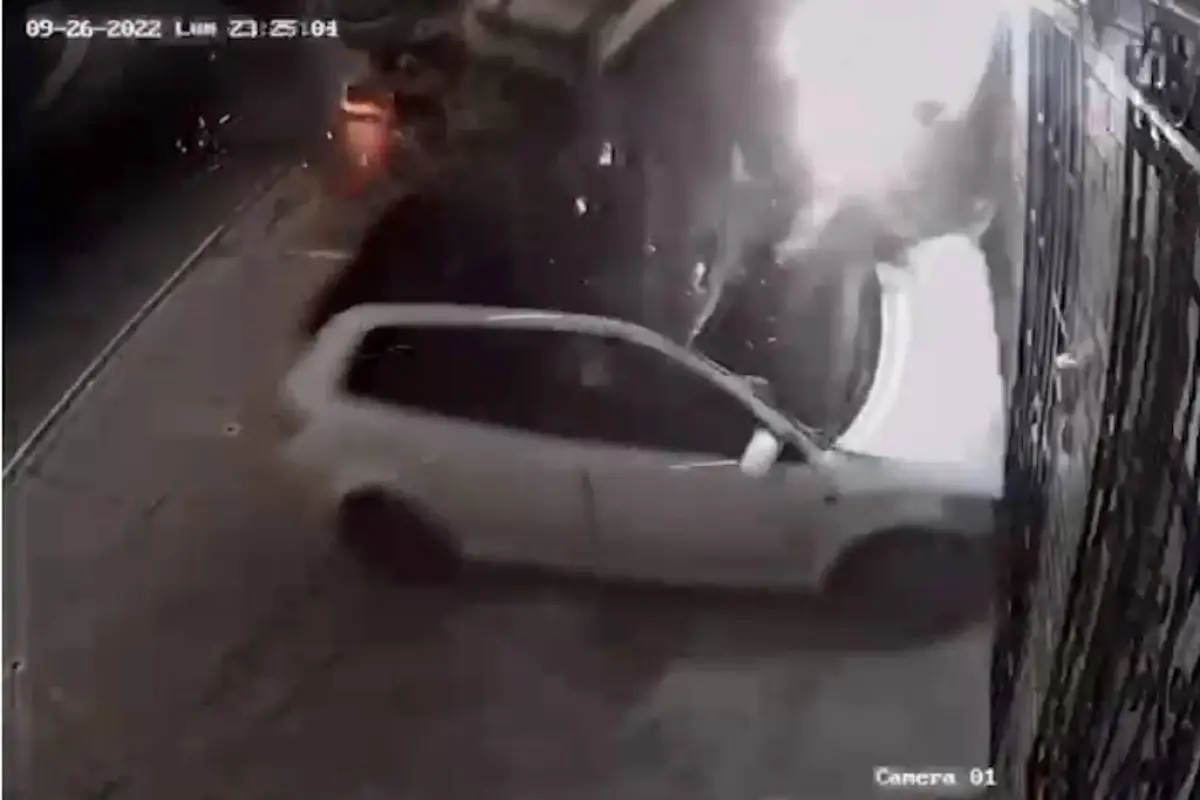 Video del momento en que camión impactó contra clínica en Villa Nueva, 