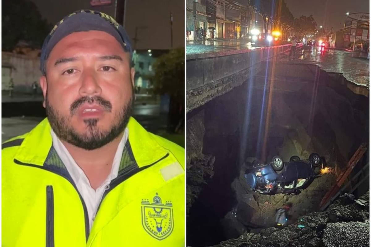 Hundimiento en Villa Nueva "es responsabilidad conjunta", dice Gramajo