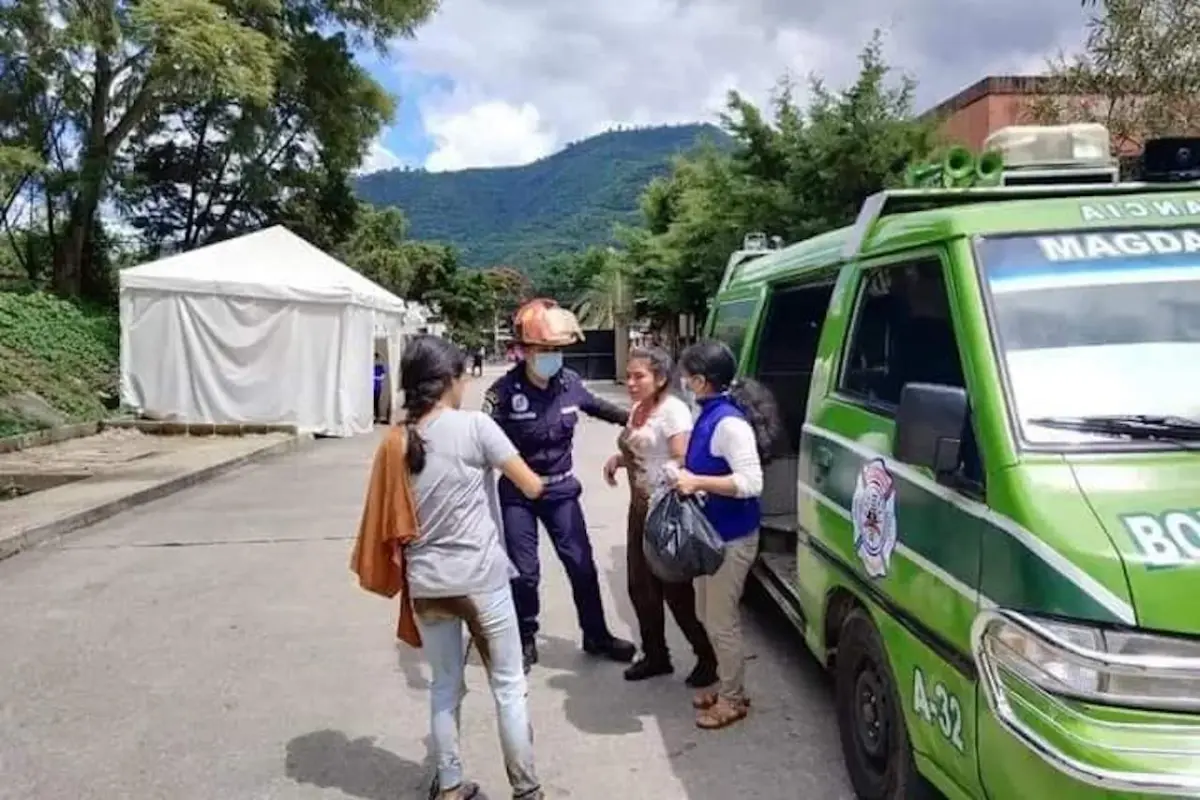 Foto: Bomberos Municipales Departamentales. 