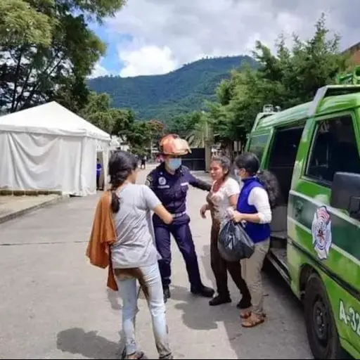 Foto: Bomberos Municipales Departamentales. 
