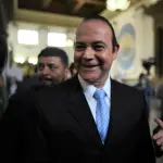 El PDH, José Alejandro Córdova, acudió al Congreso para la Sesión Solemne por el festejo de los 204 años de Independencia.  ,Archivo.