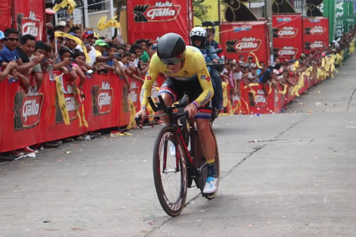 Manuel Rodas, ciclista guatemalteco - Archivo