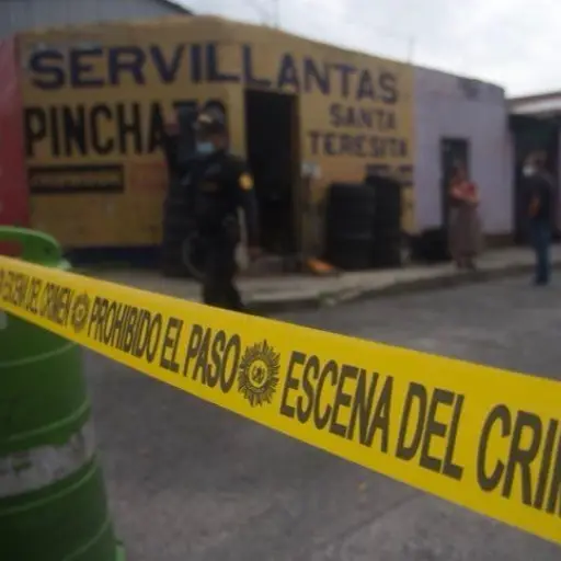 Un área en la Ciudad de Guatemala donde ocurrió un homicidio. ,de archivo: EU