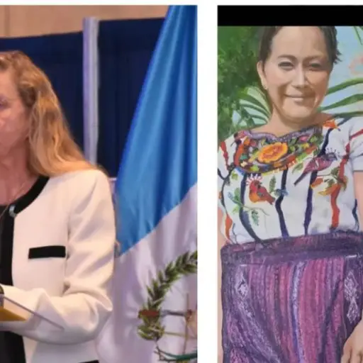 Embajadora de Brasil en Guatemala, Vera Cíntia Álvarez ,