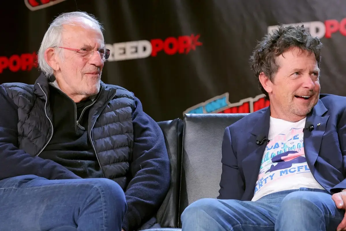 michael j fox christopher lloyd, 