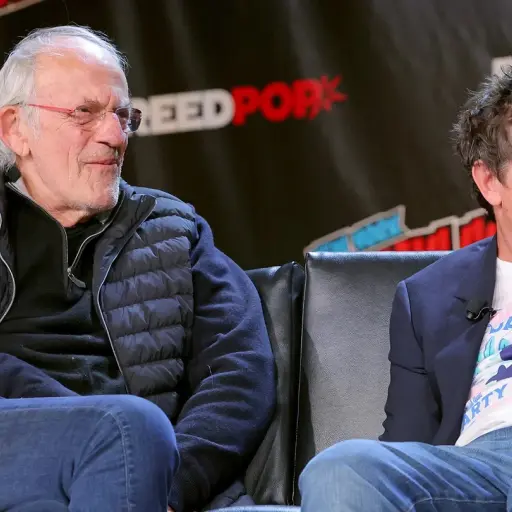 michael j fox christopher lloyd ,