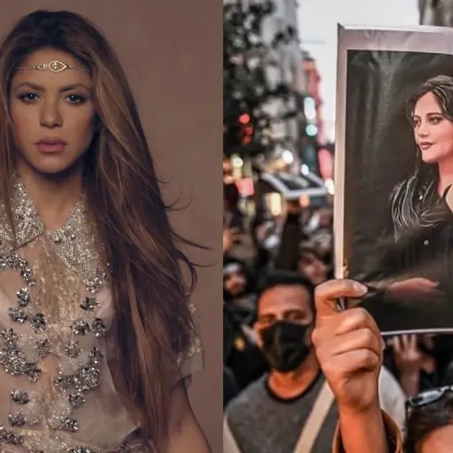 Shakira Mahsa Amini mujeres iraníes ,