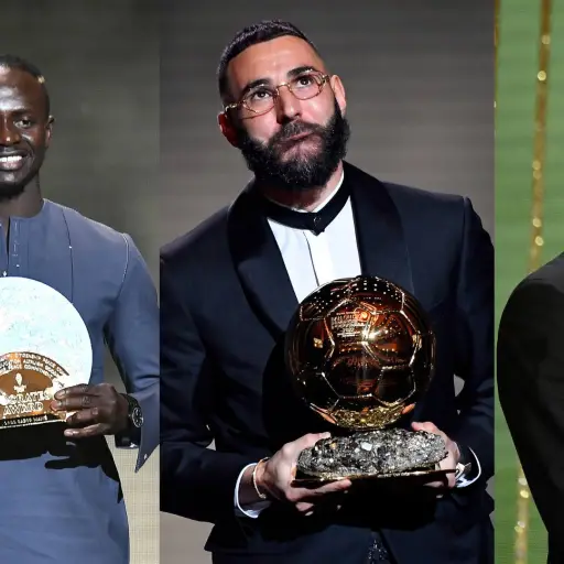 Podio Balón de Oro ,