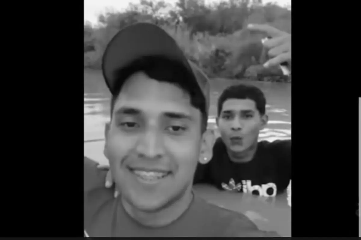 Migrantes graban video minutos antes de morir ahogados en el río Bravo, 