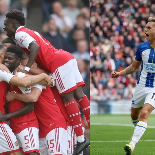 Arsenal líder y Brighton empata con liverpool (2) ,