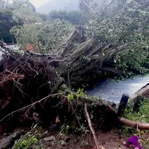 Huracan Julia impacta en Nicaragua ,