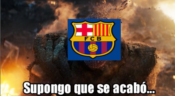 Memes no perdonan al Barcelona tras eliminación en Champions League | 