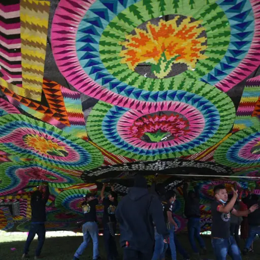 Barriletes gigantes de Santiago Sacatepéquez ,