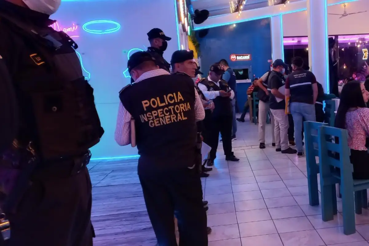 Operativos en discotecas de la ciudad. / Foto: PNC