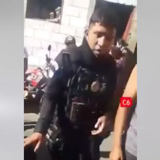 Agente PNC Jonathan Tepaz, en estado de ebriedad ,