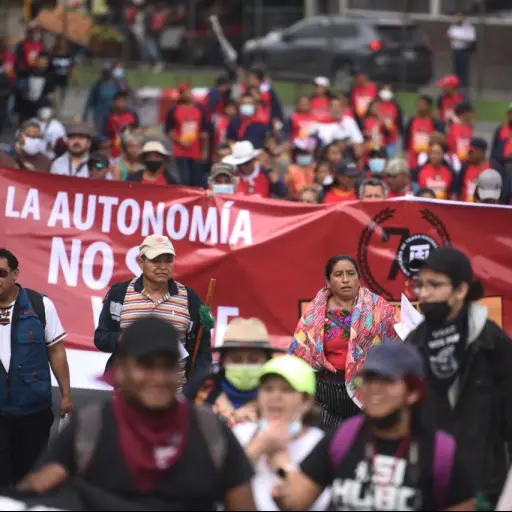Marcha del Día de la Revolución. / Foto: Edwin Bercián