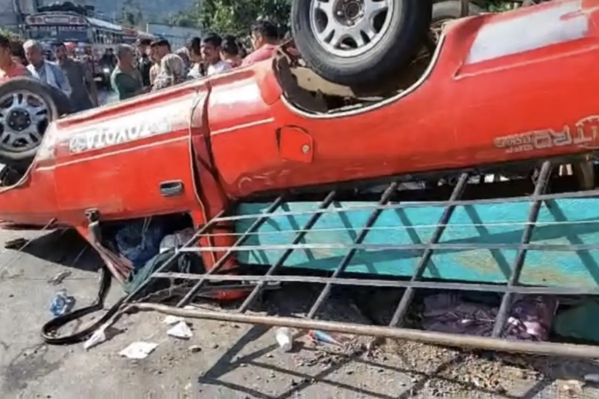 Accidente en la ruta Cito-Zarco. / Foto: Cortesía