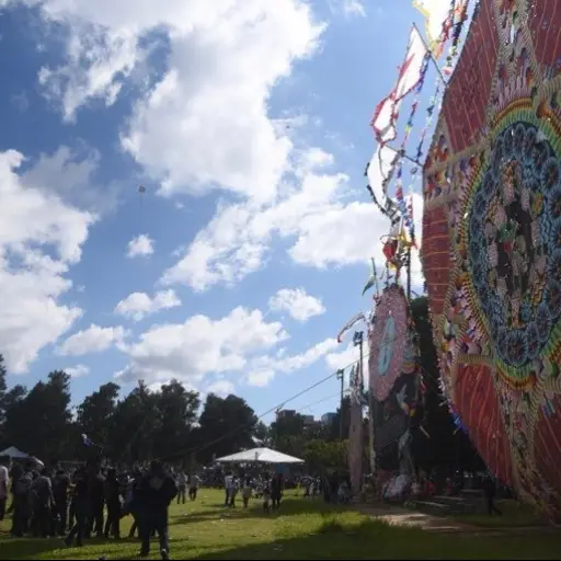 Celebran el Día del Barrilete en el Campo de Marte. / Foto: Omar Solís