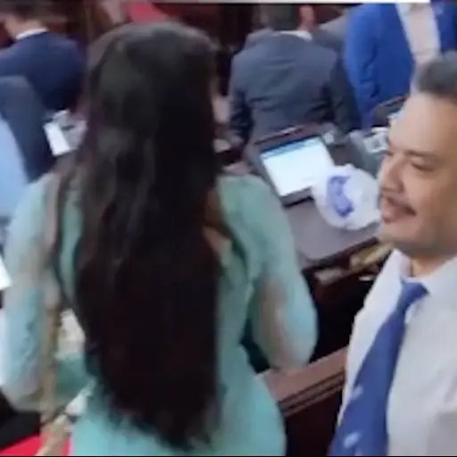 Captura de pantalla video TikTok.