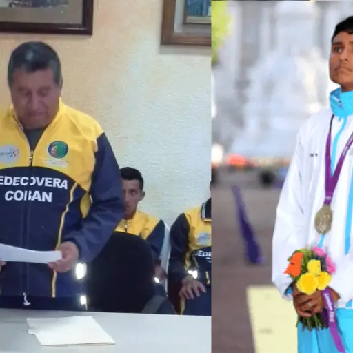 Erick Barrondo da el último adiós a su primer entrenador (1) ,