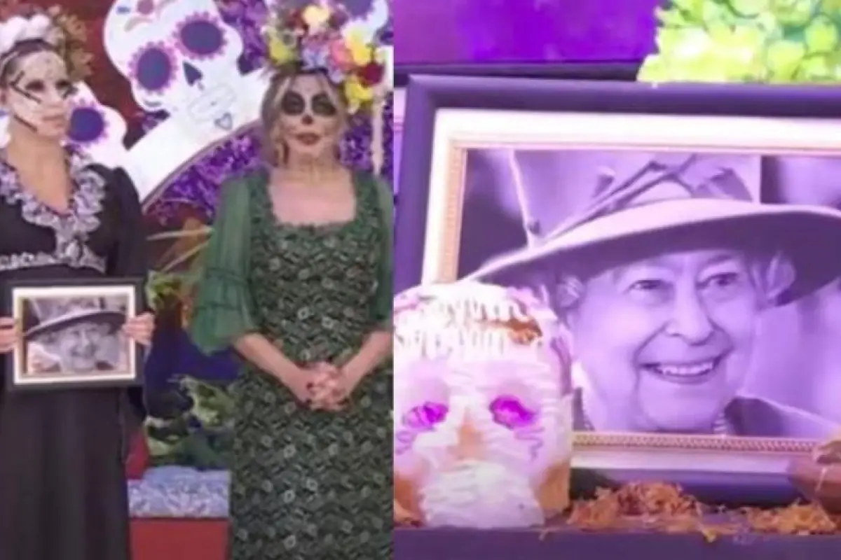 Ofrenda Día de Muertos Reina Isabel II programa Hoy 2022, 