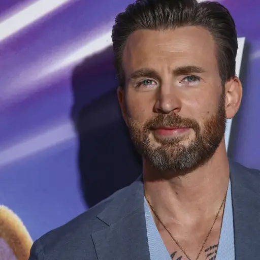 Chris Evans poses for photographers upon arrival for the premiere of the film 'Lightyear' in London, Monday, June 13, 2022. (Photo by Joel C Ryan/Invision/AP)