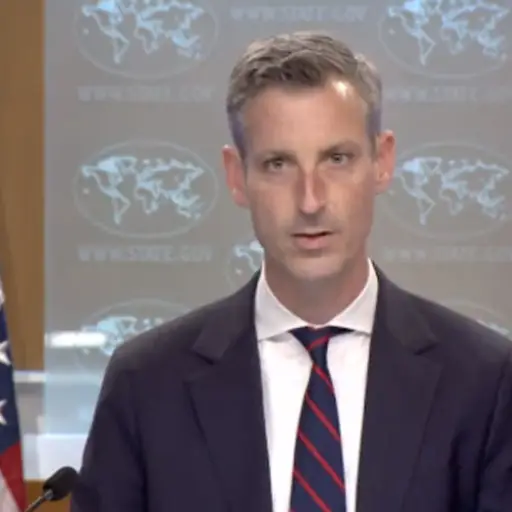 Edward Ned Price, portavoz del Departamento de Estado de Estados Unidos ,