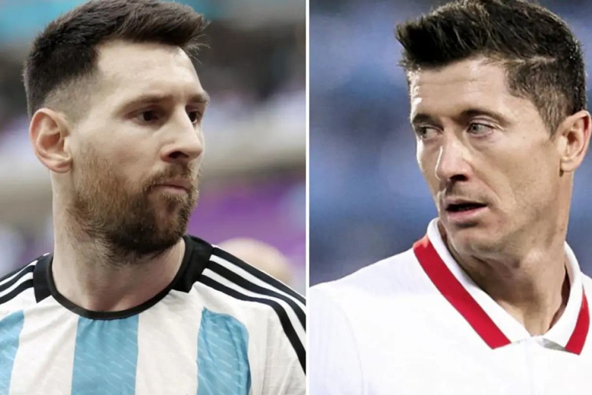 El origen de la “bronca entre Messi y Lewandowski, 