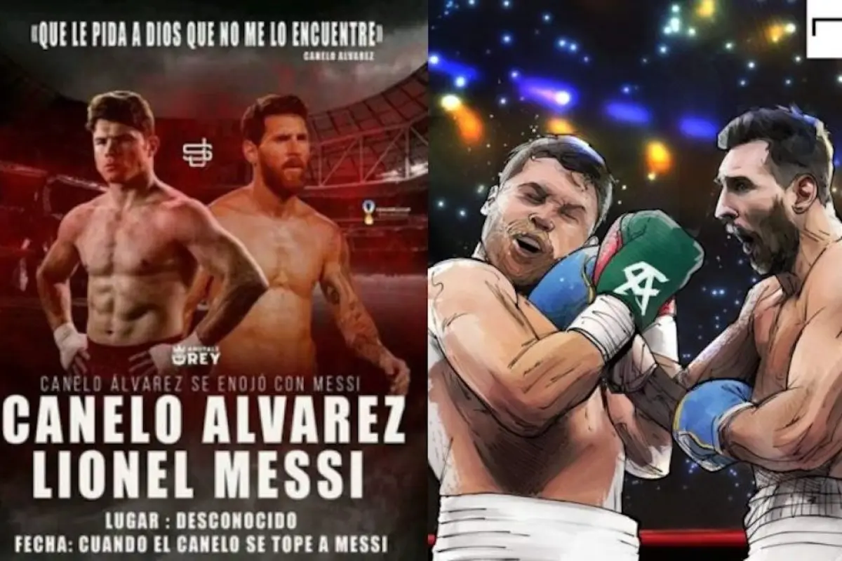 Memes se burlan de Canelo tras pedirle disculpas a Messi, 