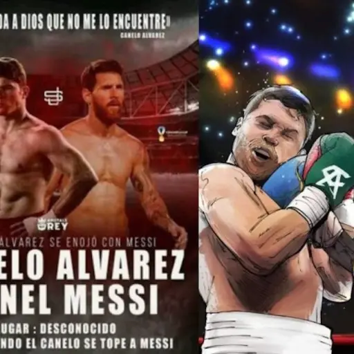 Memes se burlan de Canelo tras pedirle disculpas a Messi ,