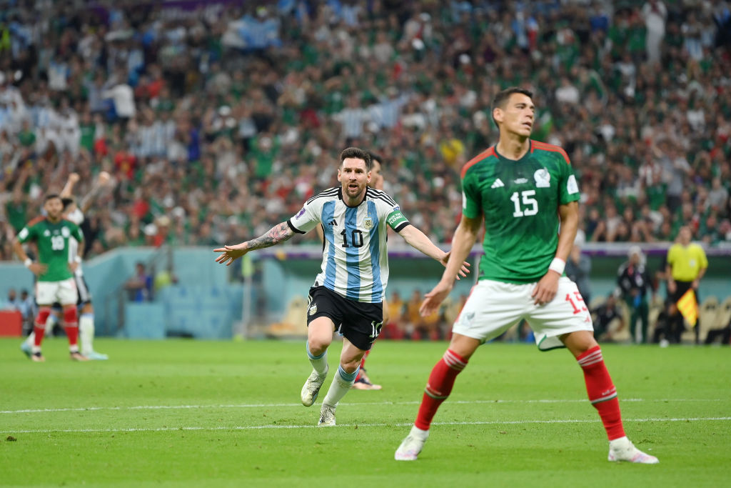 Anotación de Leo Messi ante México | 