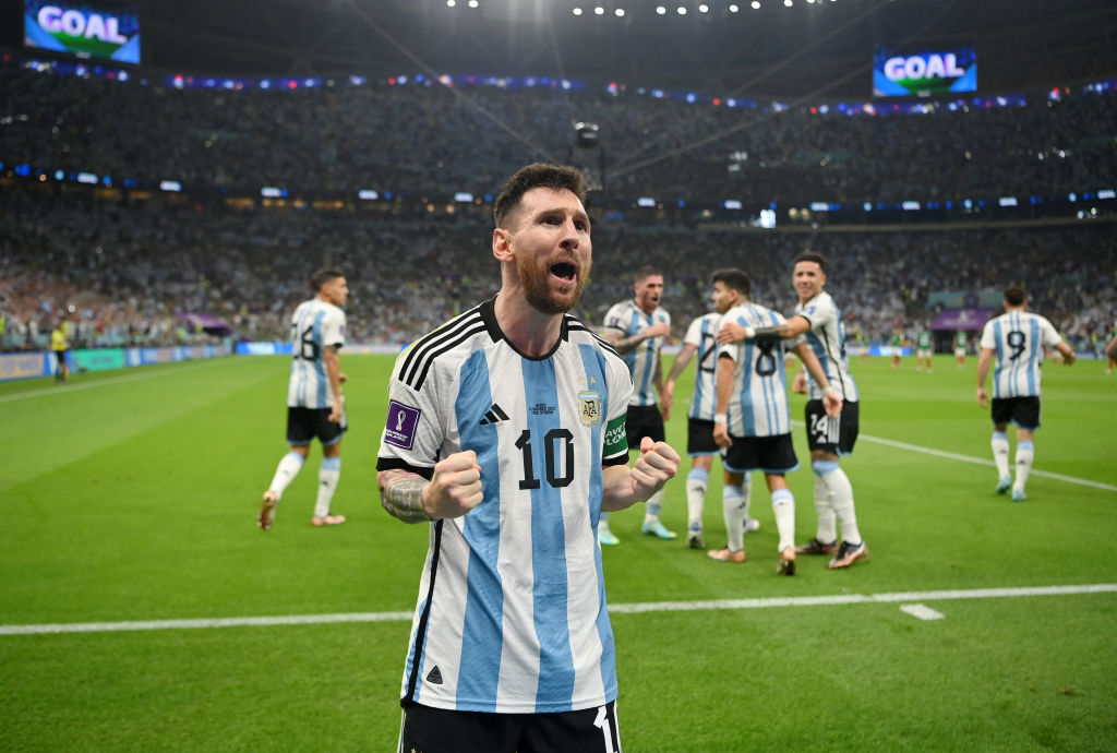 Anotación de Leo Messi ante México | 