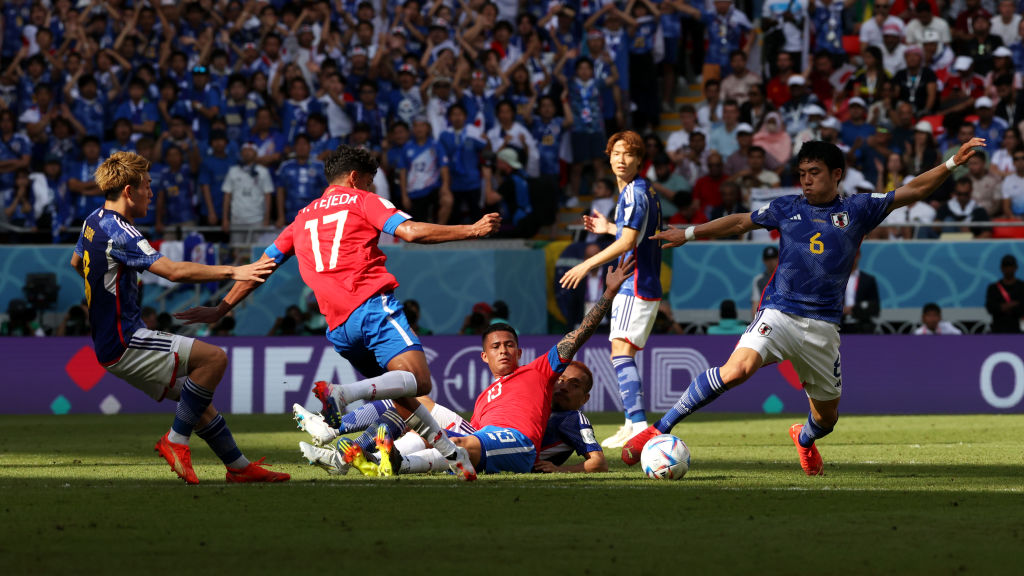 Partido entre Japón y Costa Rica | 