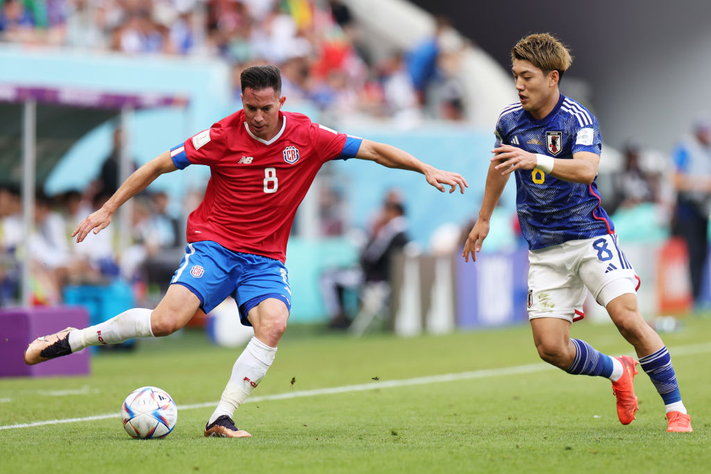 Partido entre Japón y Costa Rica | 