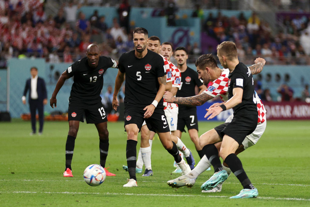 Celebración de Marko Livaja ante Canadá | 