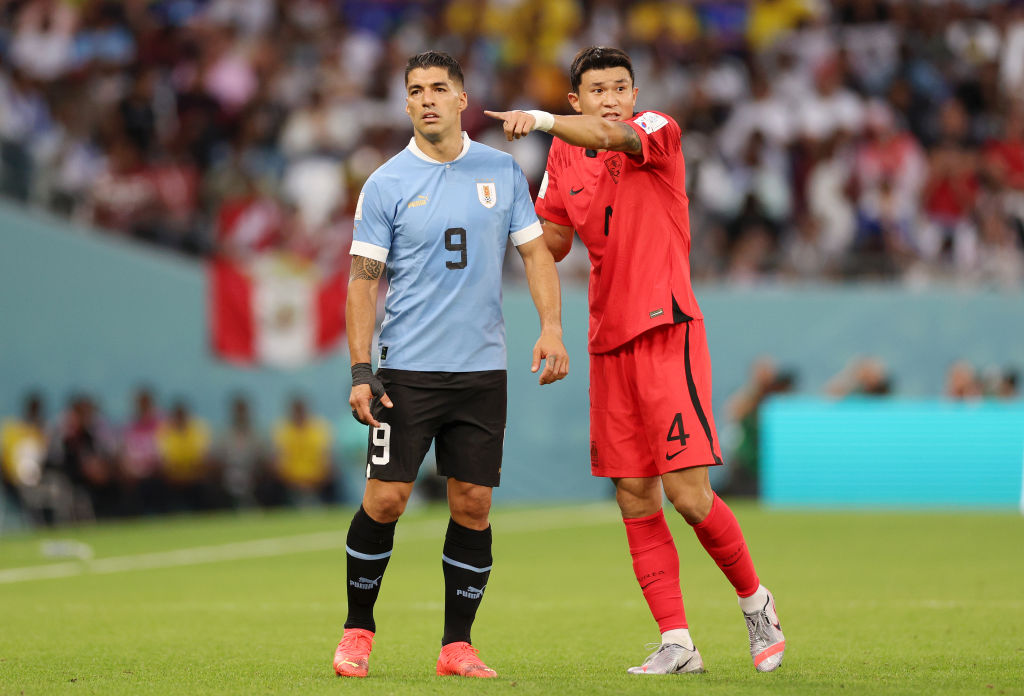 Partido entre Uruguay y Corea del Sur | 