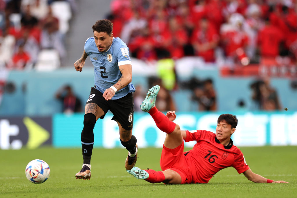 Partido entre Uruguay y Corea del Sur | 