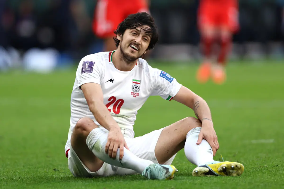 Serdar Azmoun, futbolista iraní ante Gales en el Mundial 2022 - Archivo