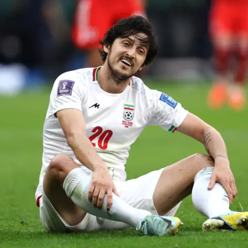 Serdar Azmoun, futbolista iraní ante Gales en el Mundial 2022 - Archivo
